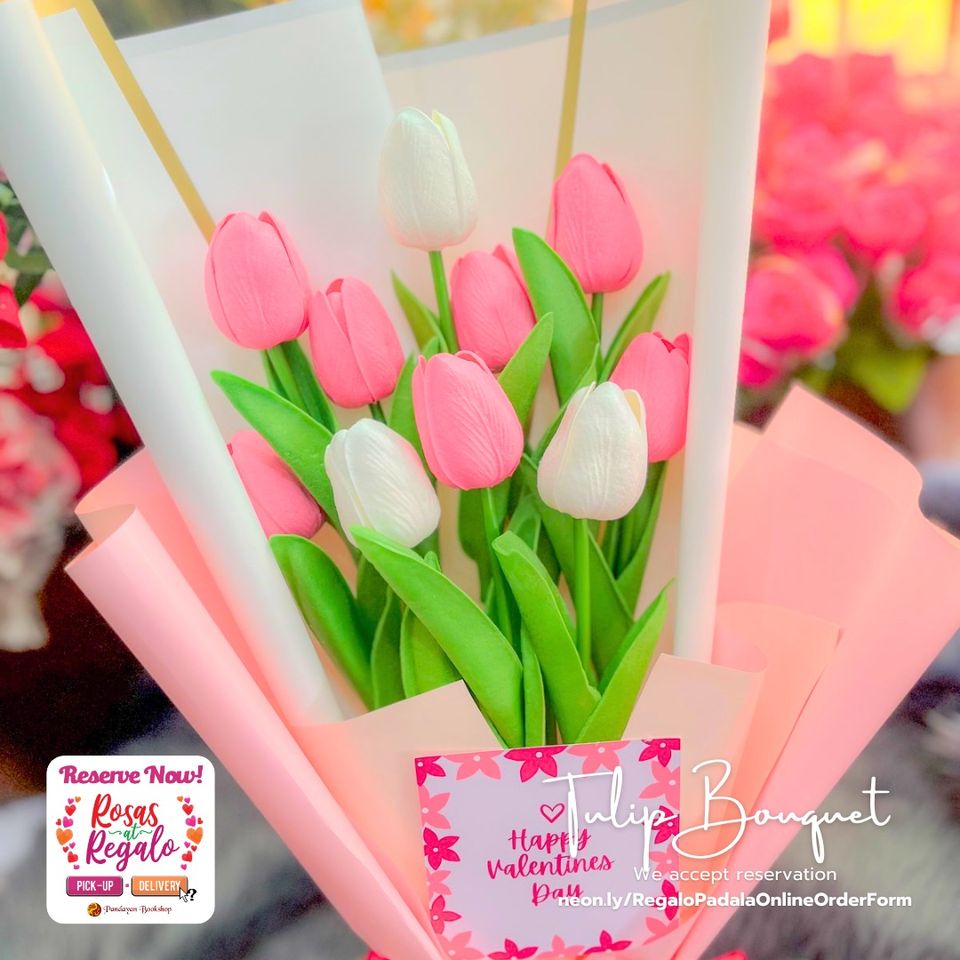 PASADAYA SA PANDAYAN: Rubber Tulip Bouquet